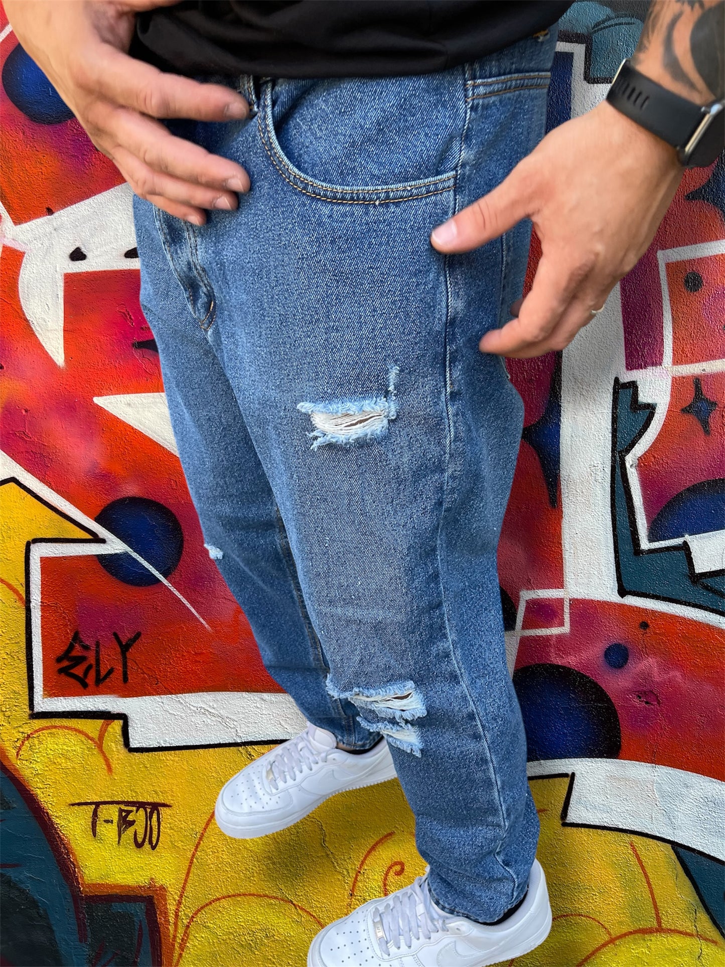 Denim Cropped