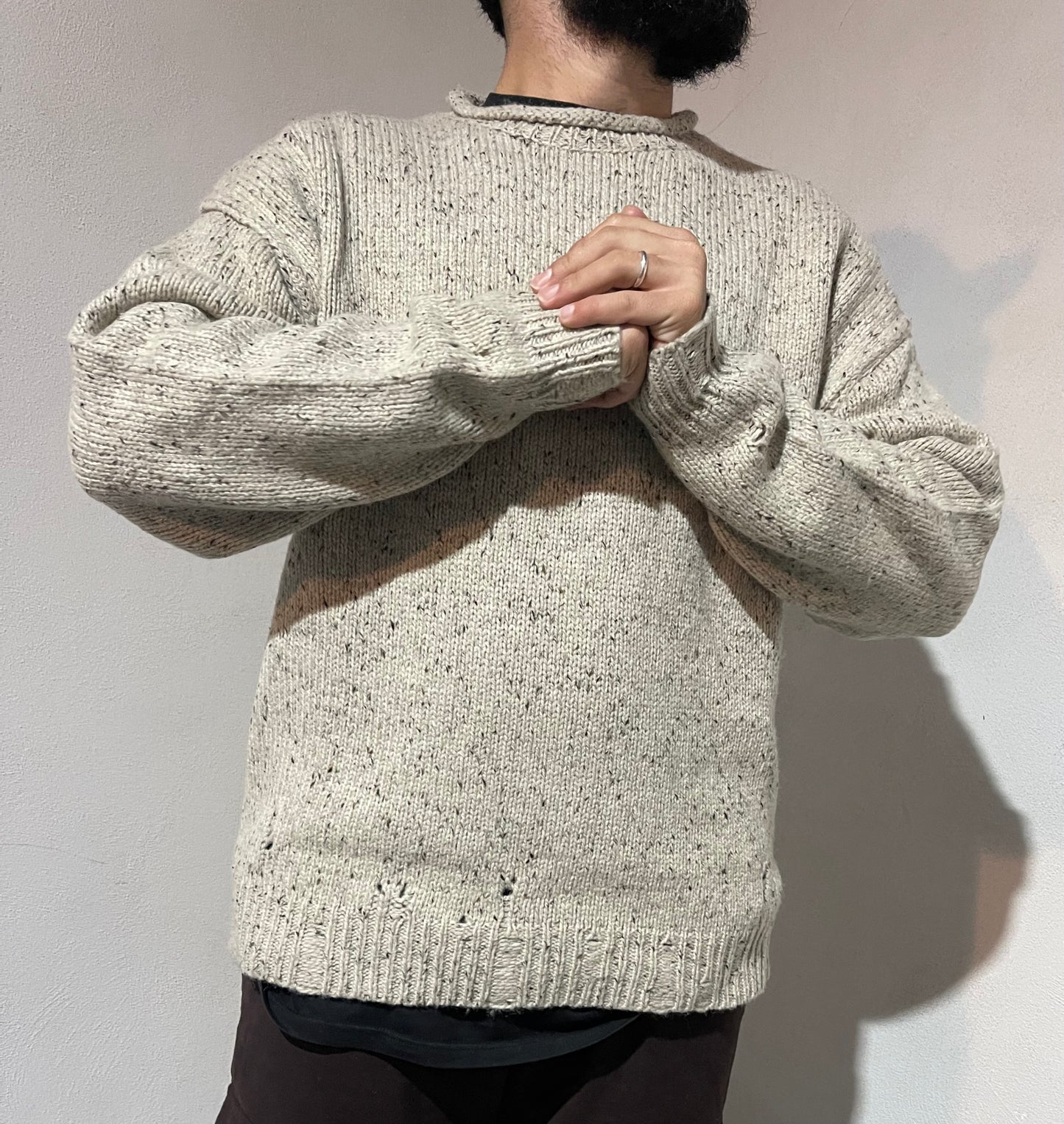 Maglione girocollo over