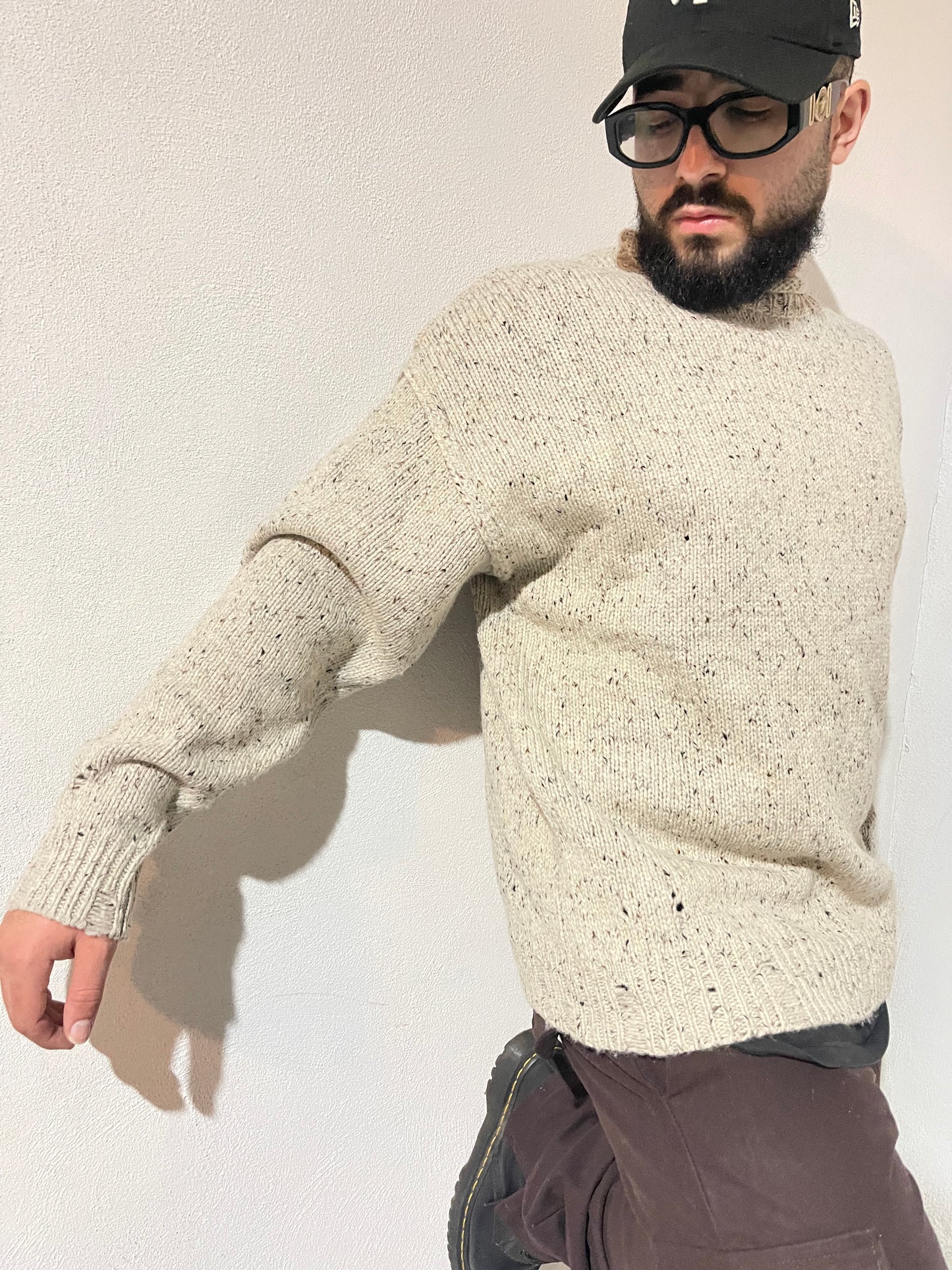 Maglione girocollo over