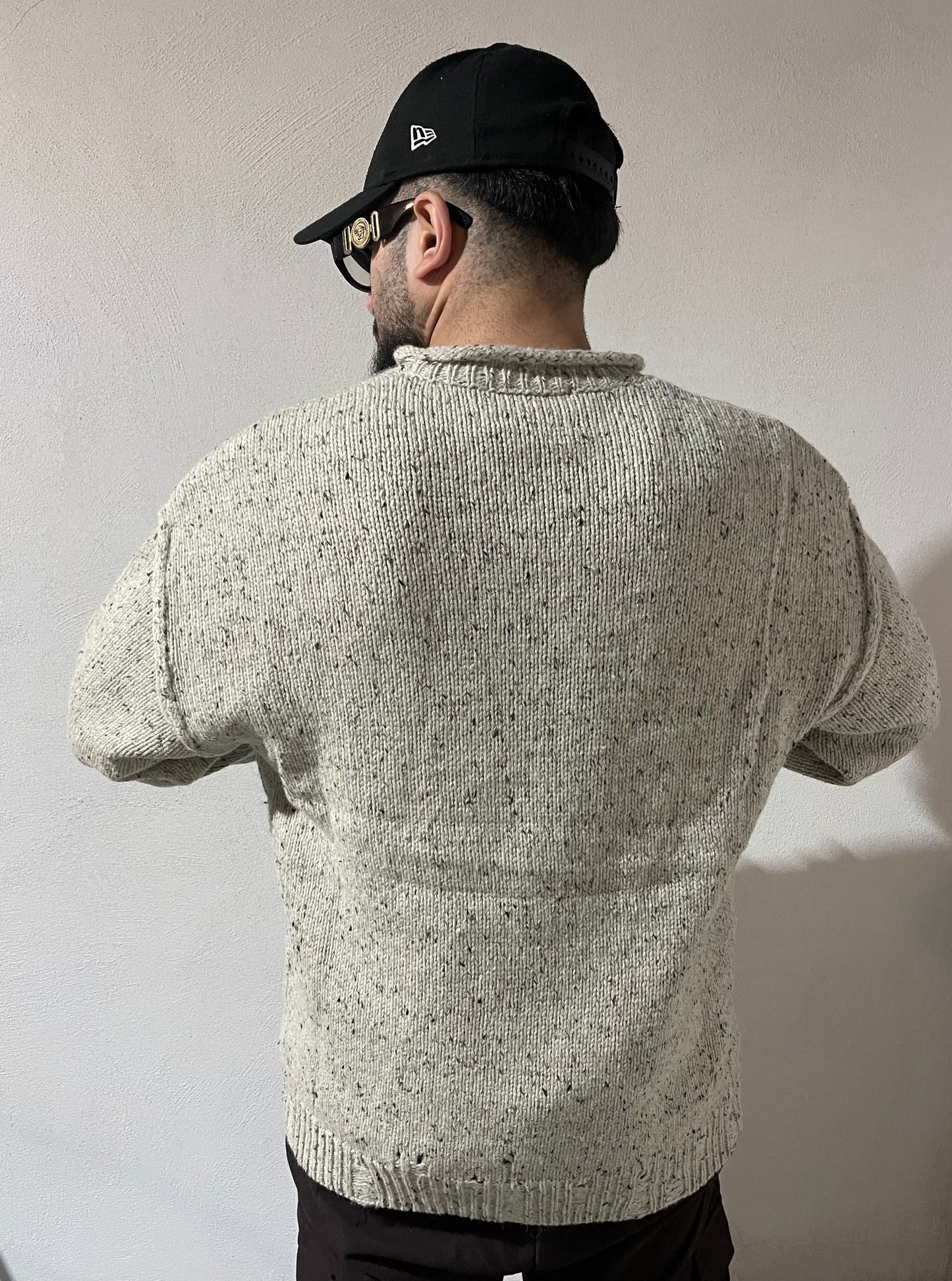 Maglione girocollo over