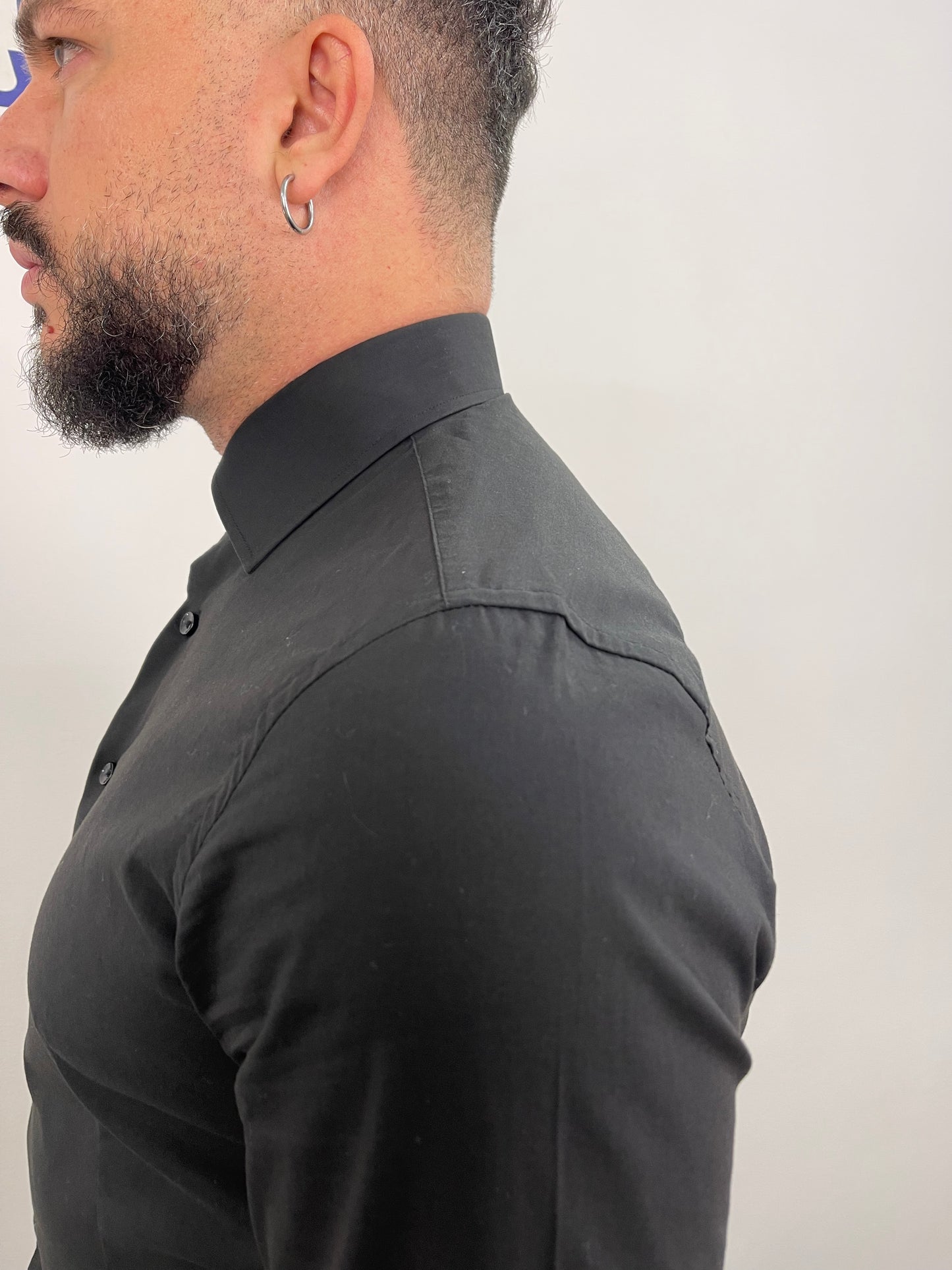 Camicia Slim Black