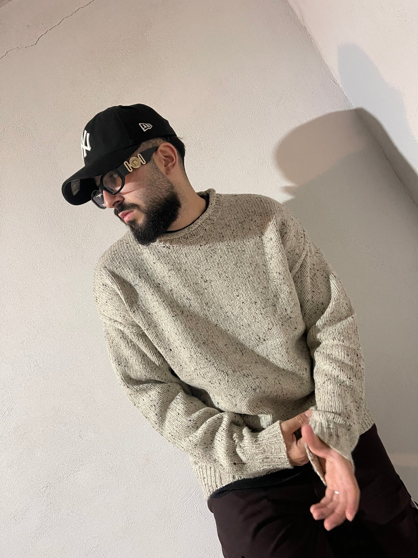 Maglione girocollo over